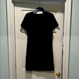Theory black shift dress